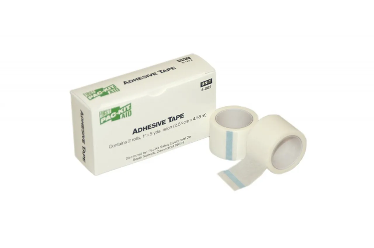 First Aid Only FA-8-002 Medical Adhesive Tape Roll, 5 Yds. Length X 1" Width (Box Of 2)