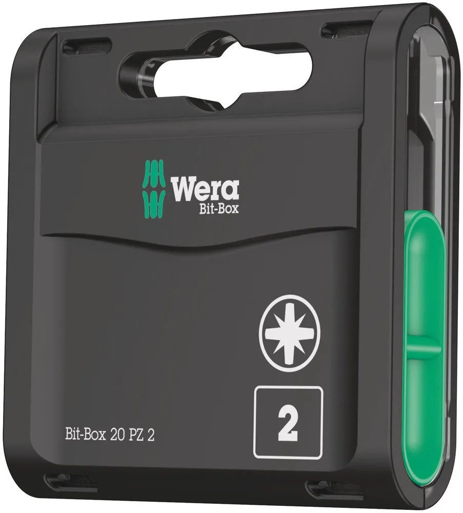 Wera Bit-Box 20 Pozi PZ2 20 Pce 057760
